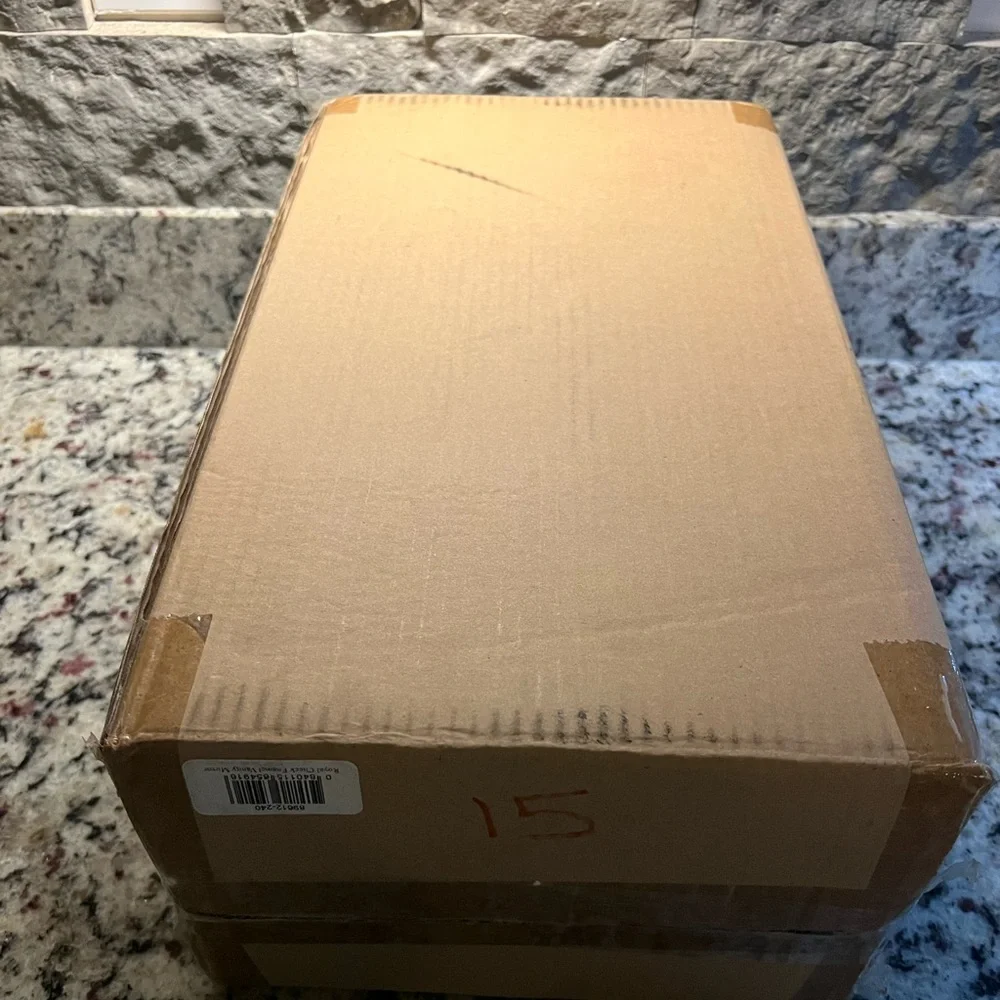 Mackenzie-Childs Royal Check Vanity Mirror. Like new in original box.